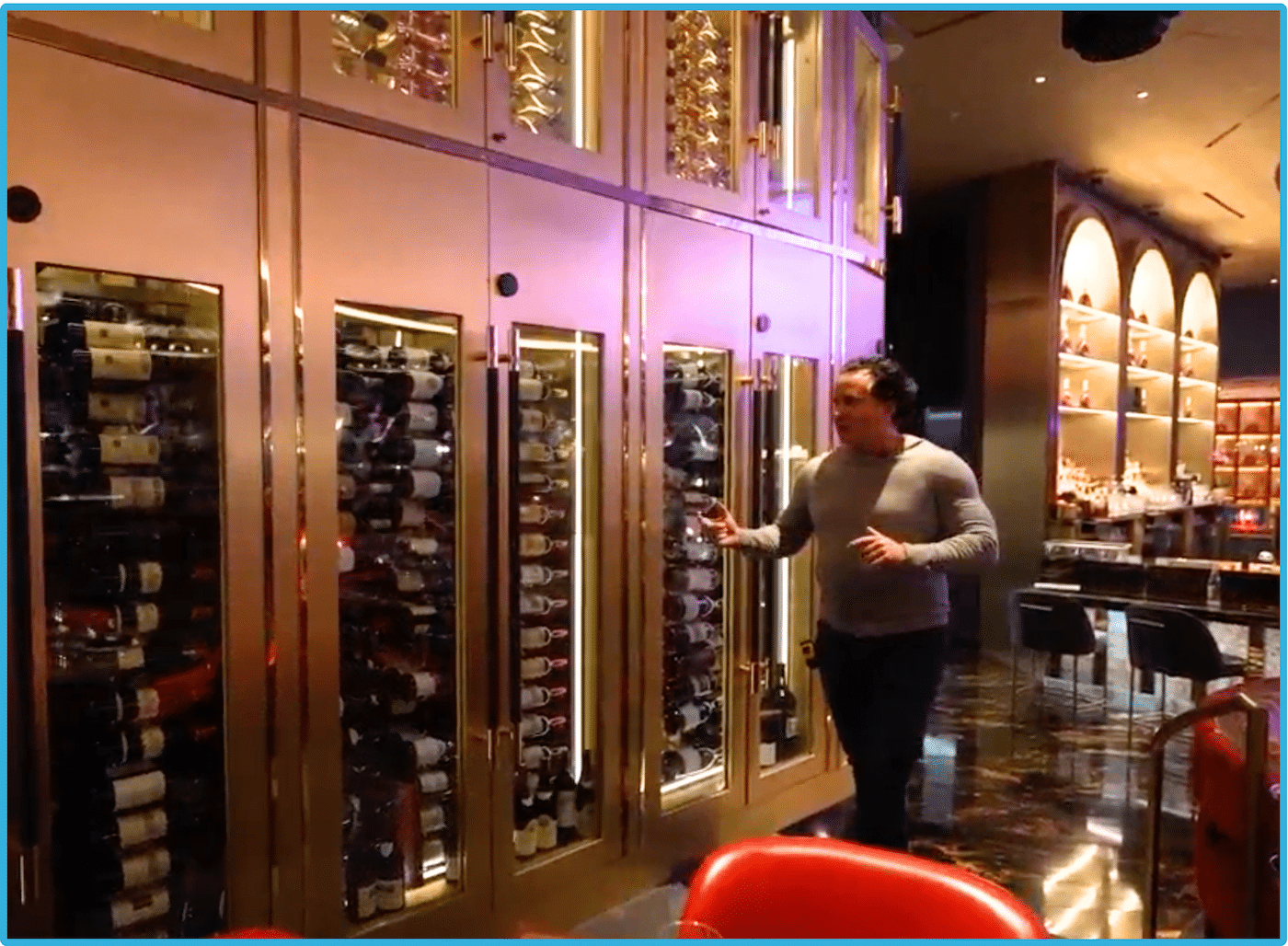 Wine Cellar Designer Taking a Tour of the New Commercial Wine Racks 